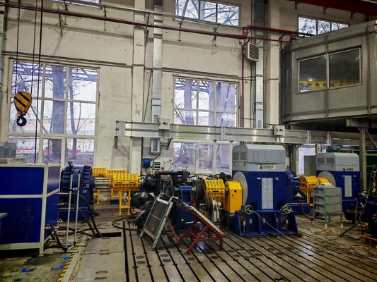 SSCD560-1800/4000 560kW 2970 Nm سیستم بنک آزمایش دینامومتر