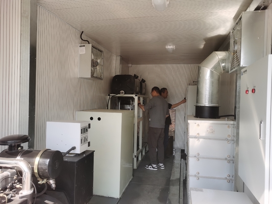 SSCH120-3000/15000 بنک آزمایش دینامومتر AC برای آزمایش موتور خودروهای انرژی جدید نصب شده در کانتینر