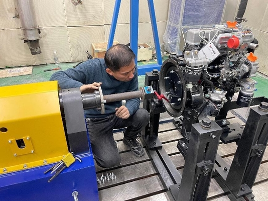 SSCG110-2500/9000 ± 0.2%FS 110kW 9000RPM دقت بالا، قابلیت اطمینان بالا، عملکرد موتور با واکنش دینامیکی بالا سیستم بنک تست دینامومتر AC