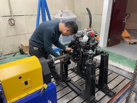 SSCG110-2500/9000 ± 0.2%FS 110kW 9000RPM دقت بالا، قابلیت اطمینان بالا، عملکرد موتور با واکنش دینامیکی بالا سیستم بنک تست دینامومتر AC