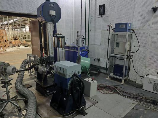 90kW حداکثر سرعت 9000 دور در دقیقه سیستم تست دینامومتر برقی ارزیابی عملکرد موتور بنزینی قابل تنظیم