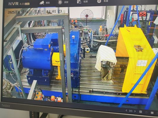 600kW یک به یک خنک کننده هوایی اجباری گیربکس و محور تست عملکرد و بنچ تست قابلیت اطمینان