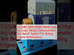 SSCG90-3000/10000 سیستم تست دینامومتر الکتریکی 90 کیلووات با دقت بالا برای تست موتور